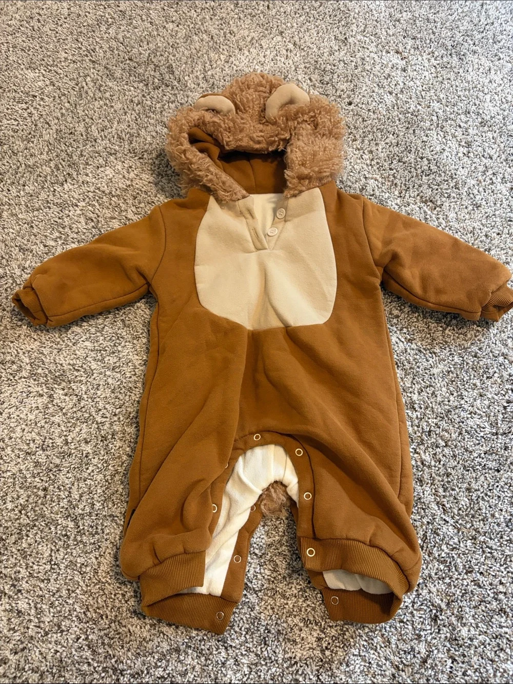 Lion Fleece Costume size 90 18M-2T and 2-3Y Fleece Sets